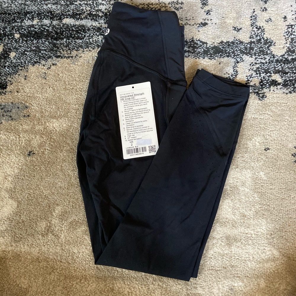 Lululemon Uncovered Strength Crop
